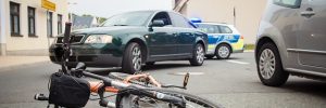 accidente en bicicleta